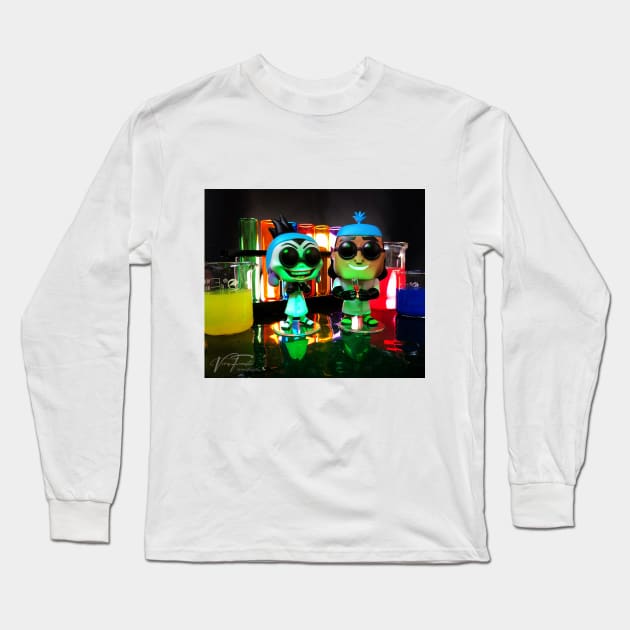 Mad Scientists Funko Pop Long Sleeve T-Shirt by Vera T.